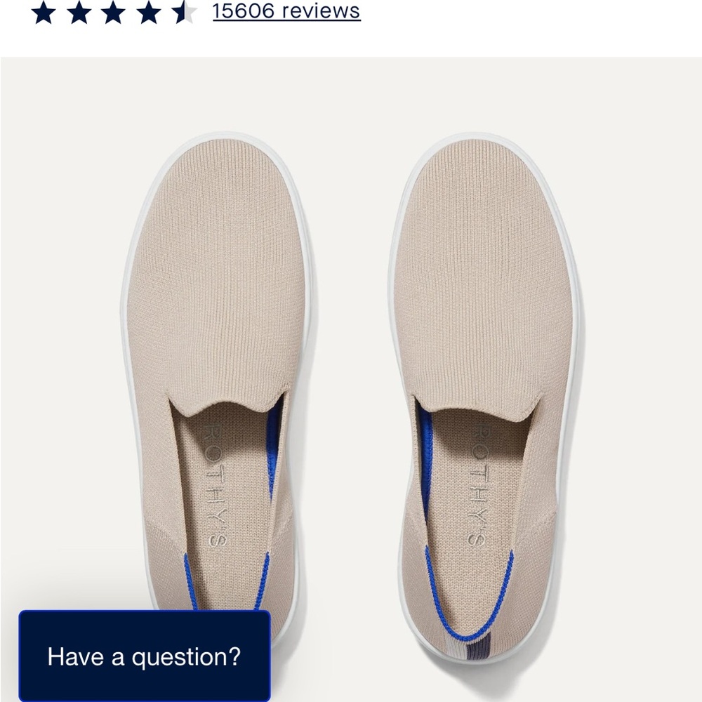 Rothy's Original Slip-On Sneaker Sand